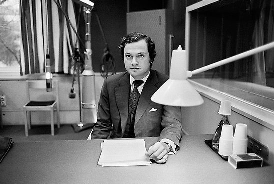 H.M. Konungens jultal i radio 1975