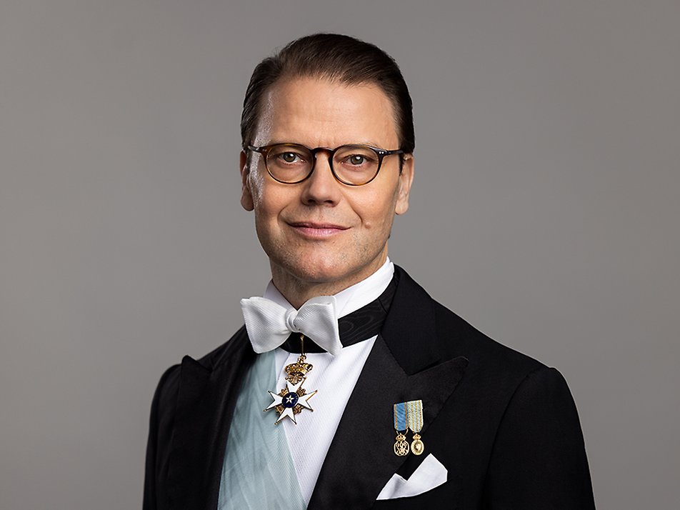 اعلیحضرت شاهزاده دانیل. عکس: ترون اولبری/ دادگاه سلطنتی سوئد