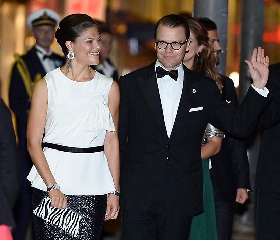 DD.KK.HH. Kronprinsessan och Prins Daniel 2013